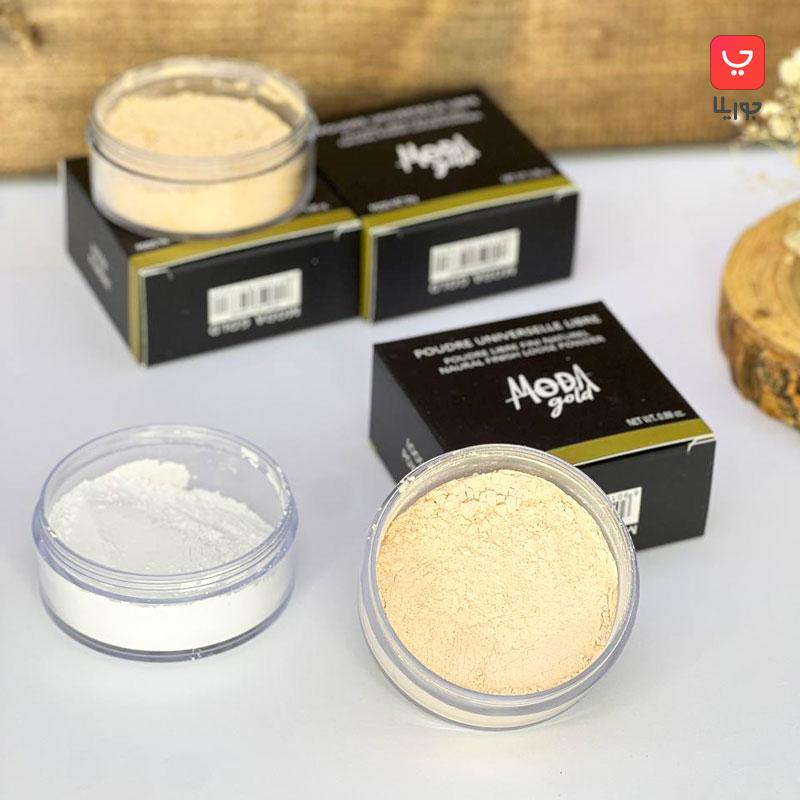 پودر فیکس مودا Moda مدل Photogenic افزایش ماندگاری آرایش و کنترل چربی